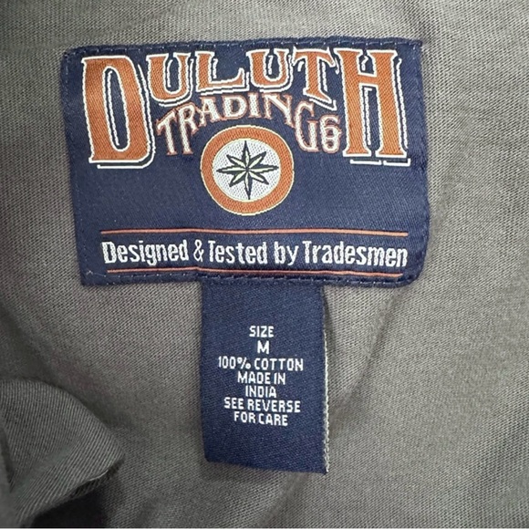 DULUTH TRADING CO Heavyweight Sweatpants Zip Pockets Medium - Picture 12 of 13